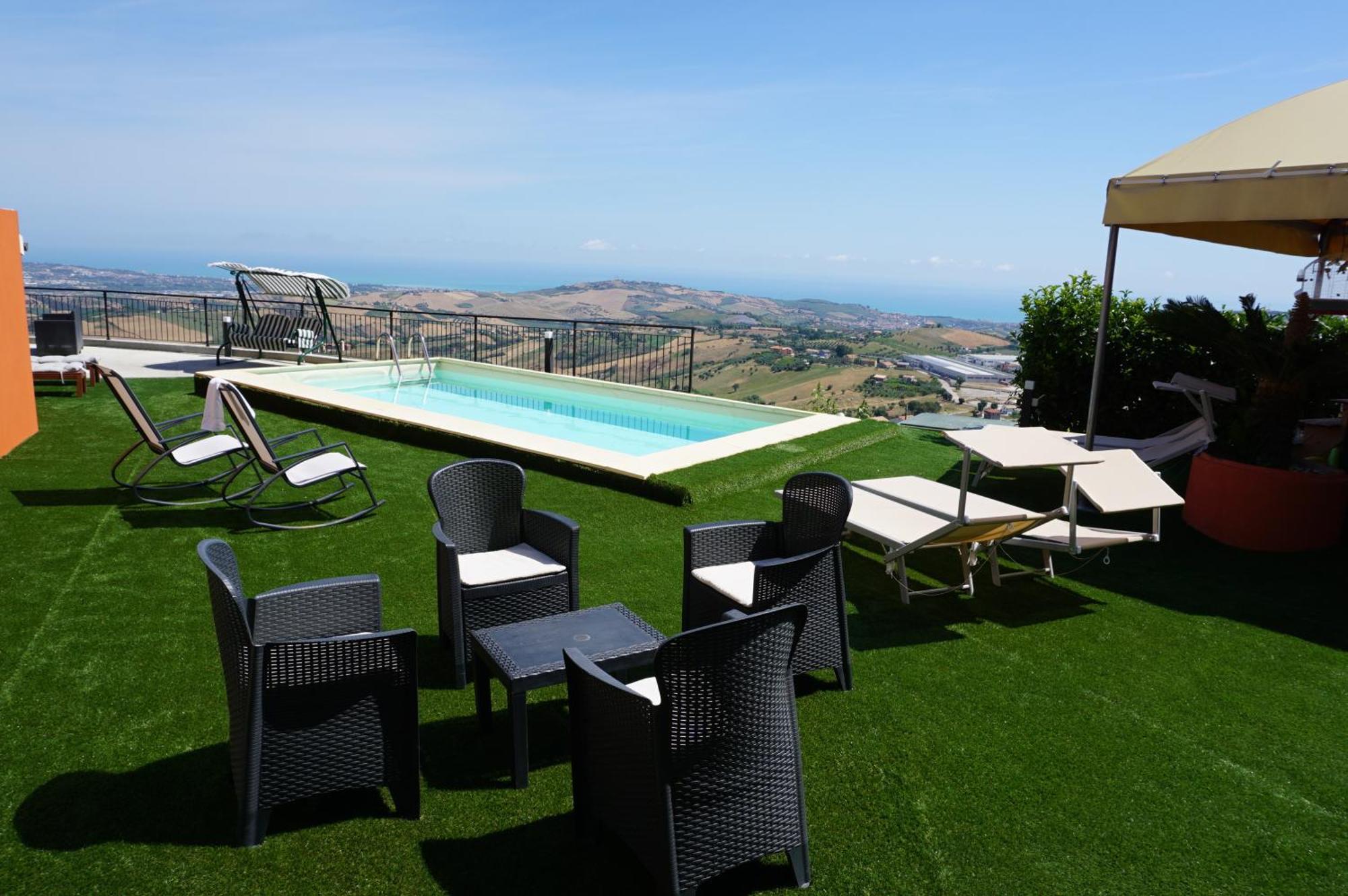 Bed and Breakfast La Terrazza Motta Atri Exteriér fotografie